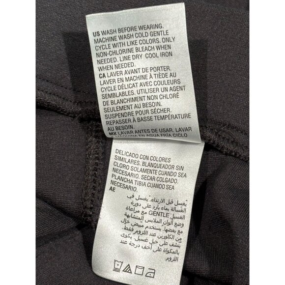 Style & Co Womens Black Rayon Blend Straight-Leg Pants S - Picture 5 of 12